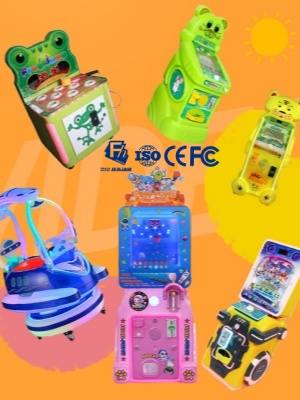 Commercial Coin Operated Kids Game Machines | Amusement Park Equipment