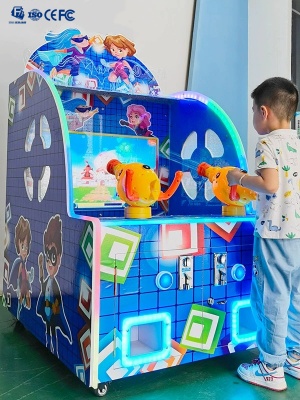Coin Operated Kids Double Water Shooting Game Machine Factory Wholesale