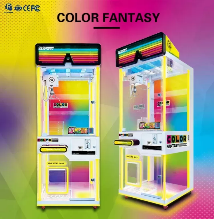 Full Transparent Claw Machine Wholesale Manufacturer | Custom Arcade Claw Vending Machine Factory