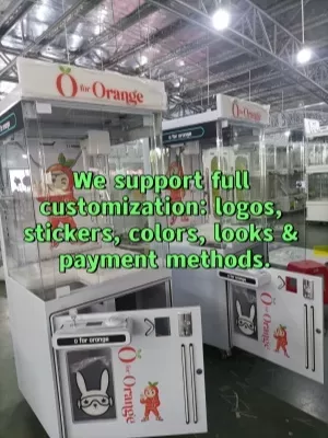 Custom claw vending machines factory direct export to India