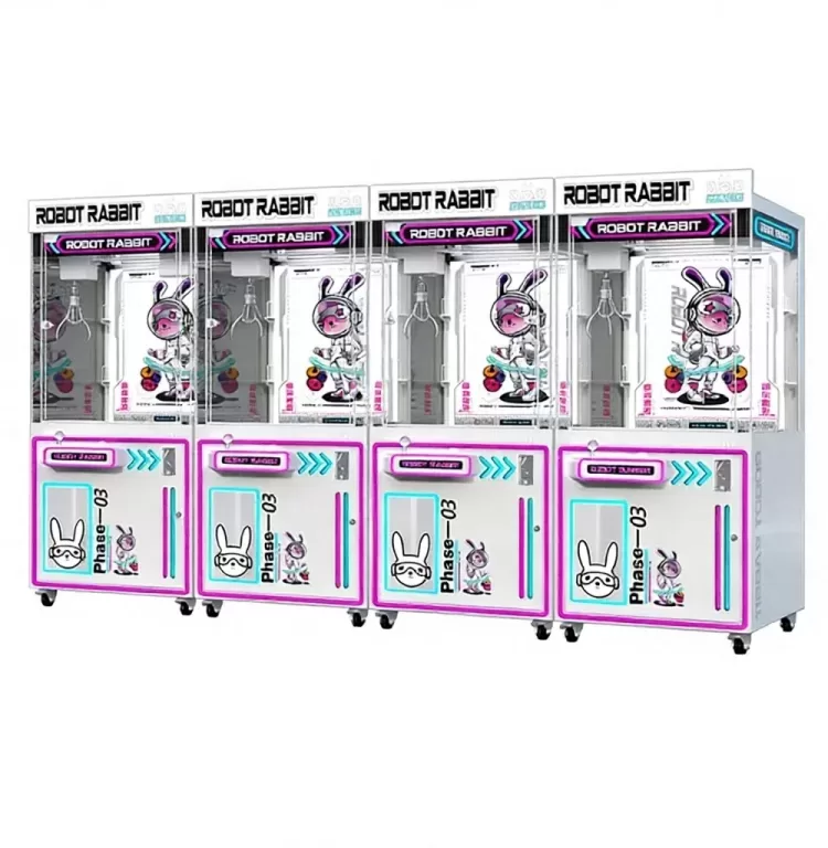 Coin & Banknote Operated Claw Crane Machine !