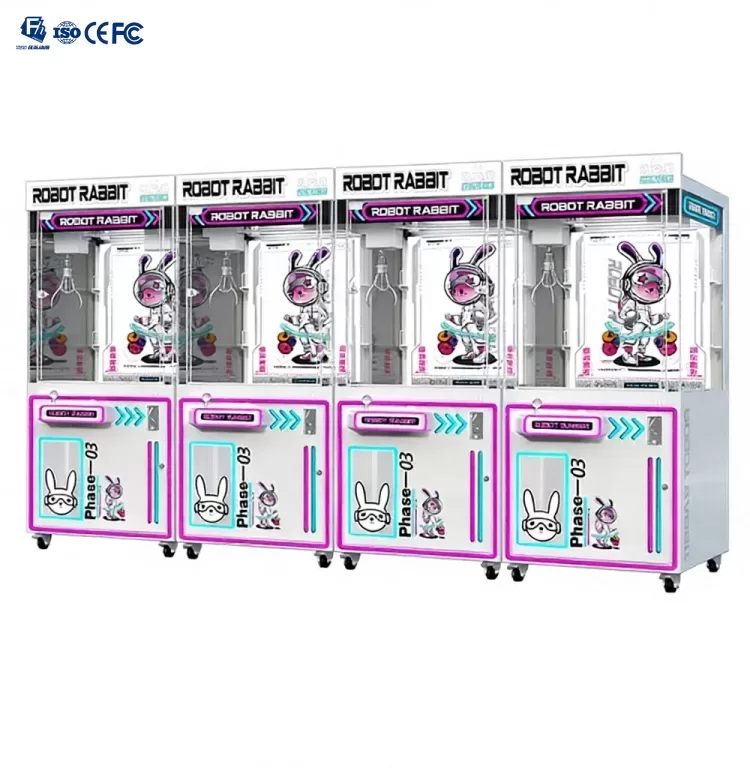 Coin & Banknote Operated Claw Crane Machine !