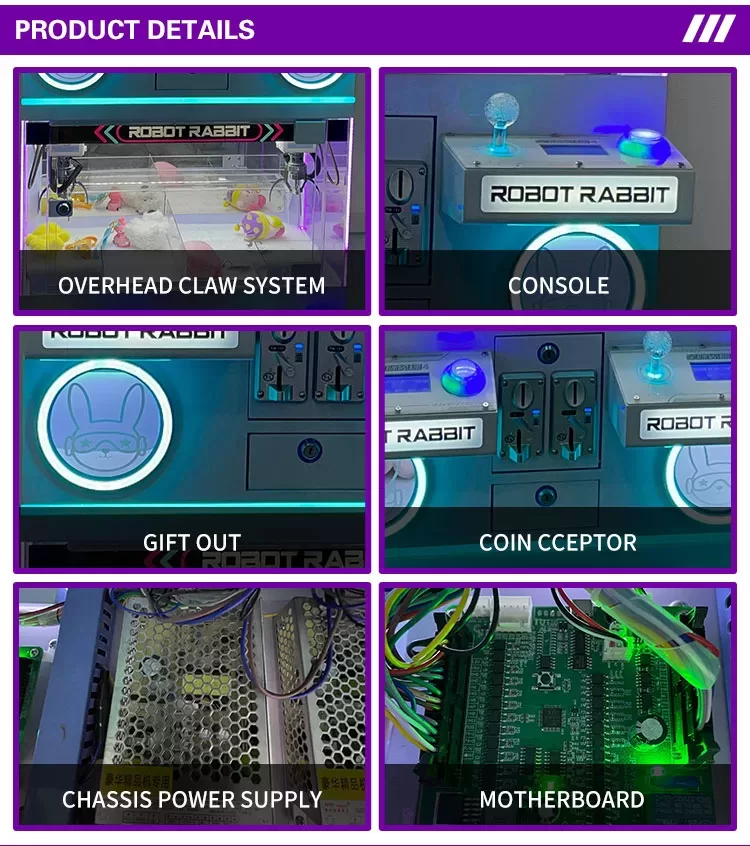 metal claw machine factory direct