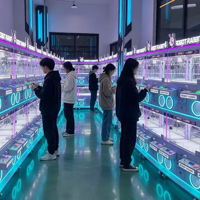 commercial coin‑op claw game machine
