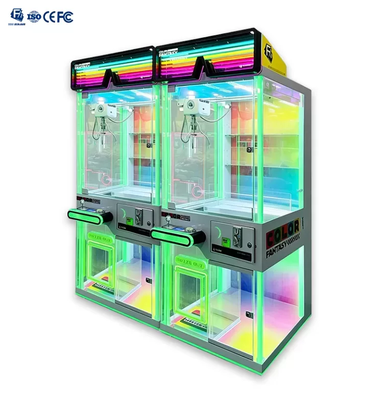 Fully Transparent Claw Machine | Source Manufacturer for Mall & Arcade Prize Vending Machine