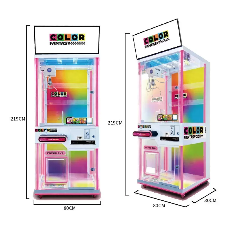 custom metal claw crane machine