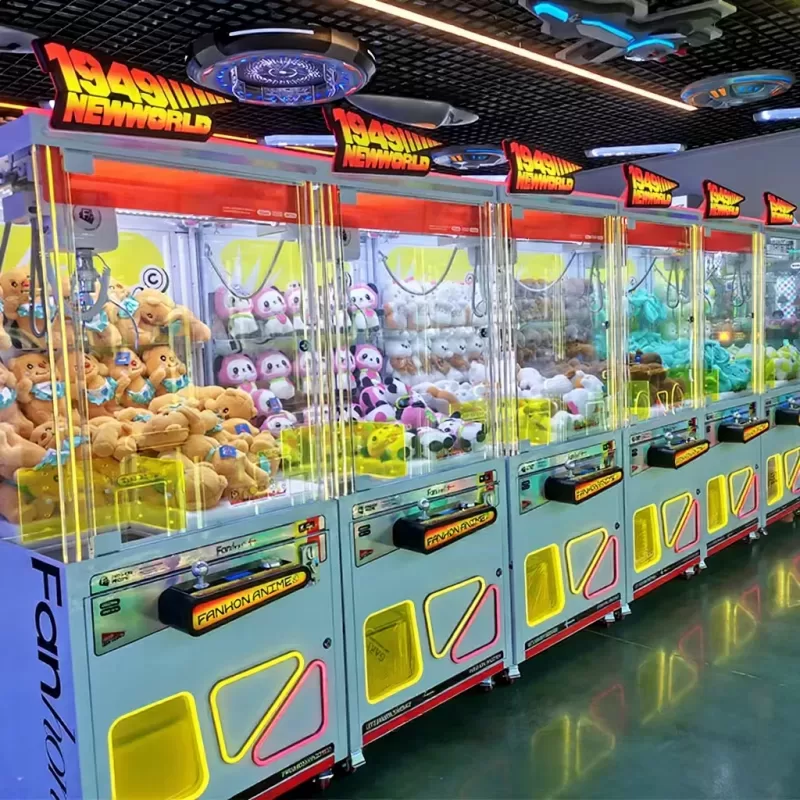 commercial prize vending claw crane machine