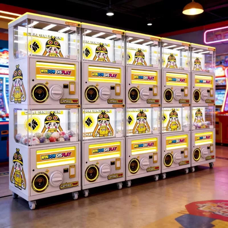 custom gashapon vending machine