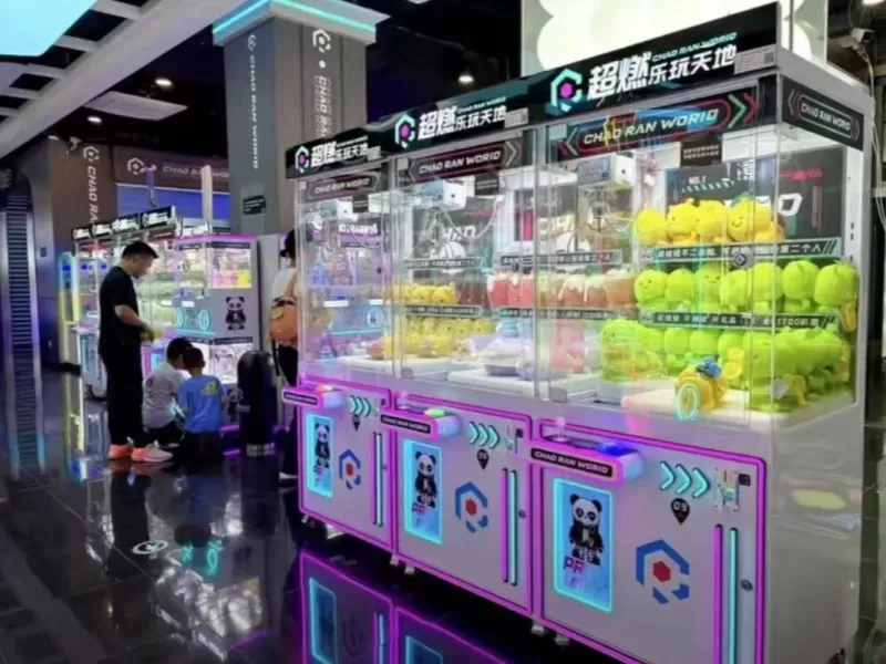 best location for claw machine shop