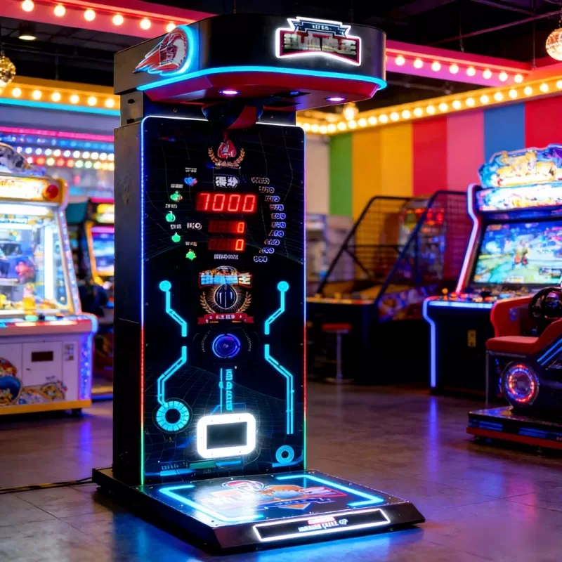 commercial boxing arcade game machine