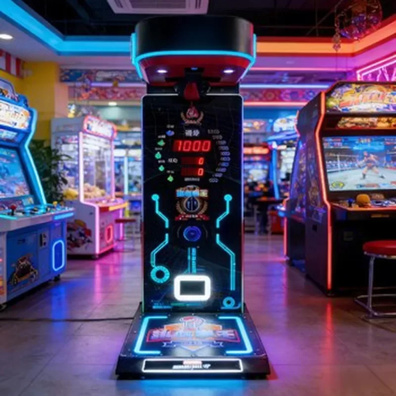indoor boxing arcade machine