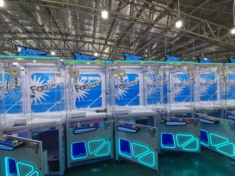 coin operated claw machine customization