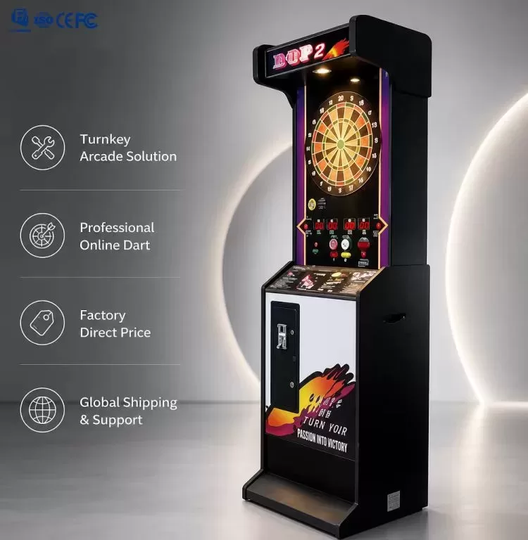 Coin‑Operated DCF Dart Machine Commercial Arcade Game for Game Centers & Bars
