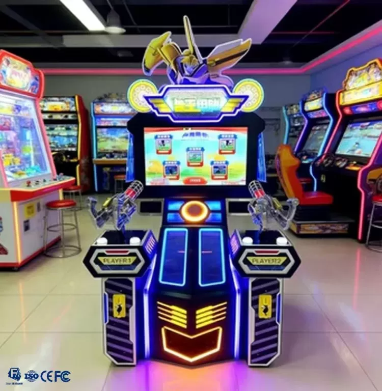 Modern Mecha King Heavy Arcade Shooting Game Coin‑Operated For Mall Public Venues