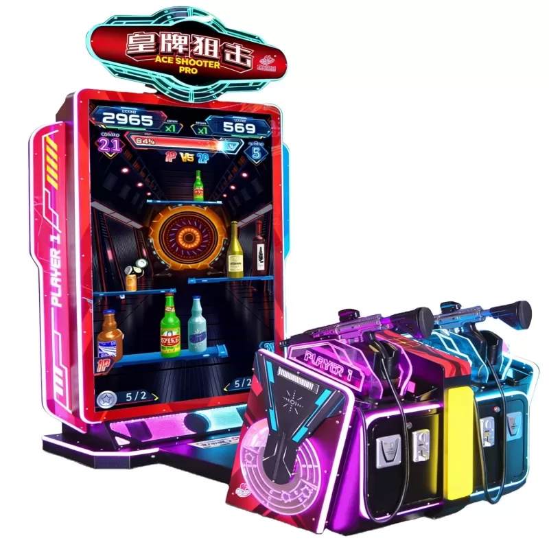 coin‑operated shooting arcade machine