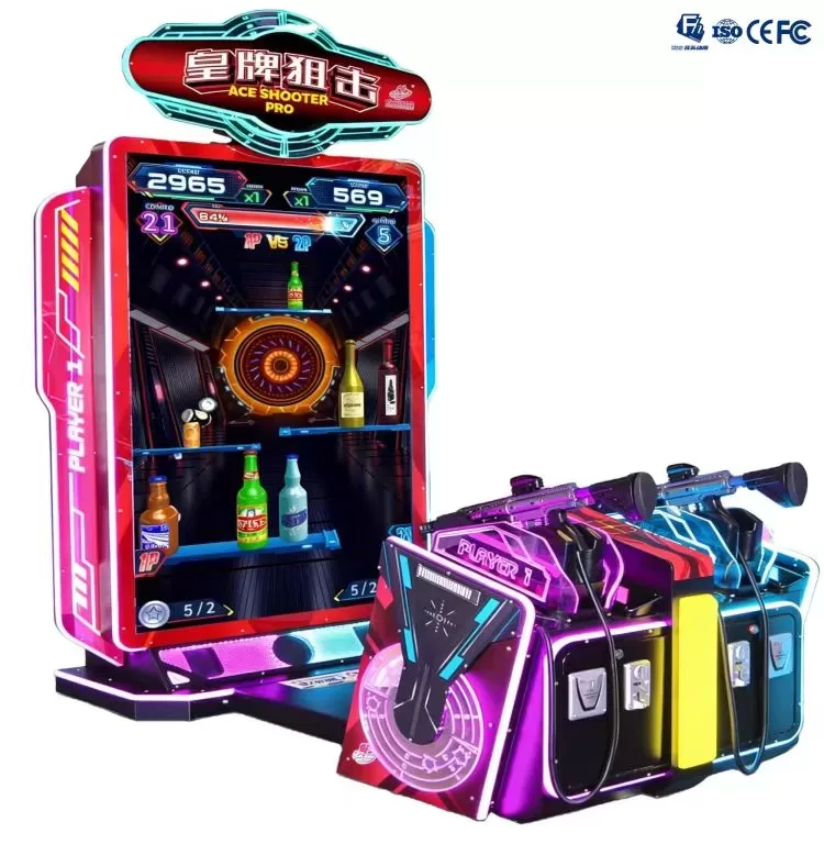 Multi‑Player Long Gun Shooting Arcade Machine | Coin‑Operated Game for Game Center