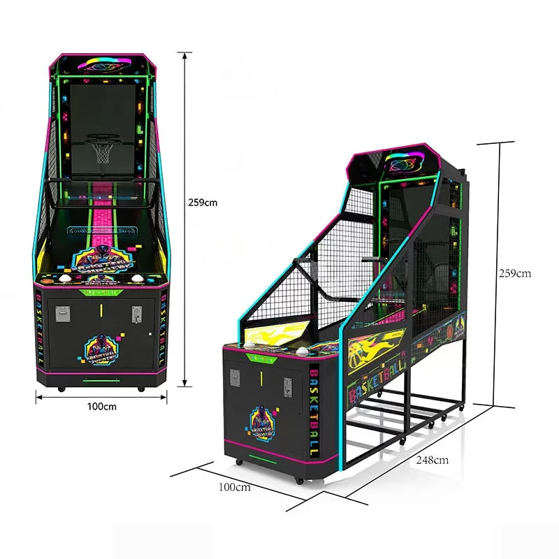 commercial basketball arcade machine