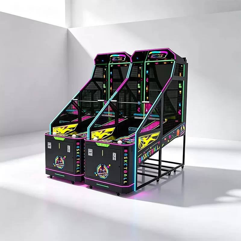 coin operated basketball game machine