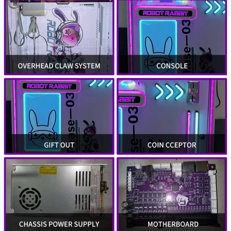 metal claw crane machine
