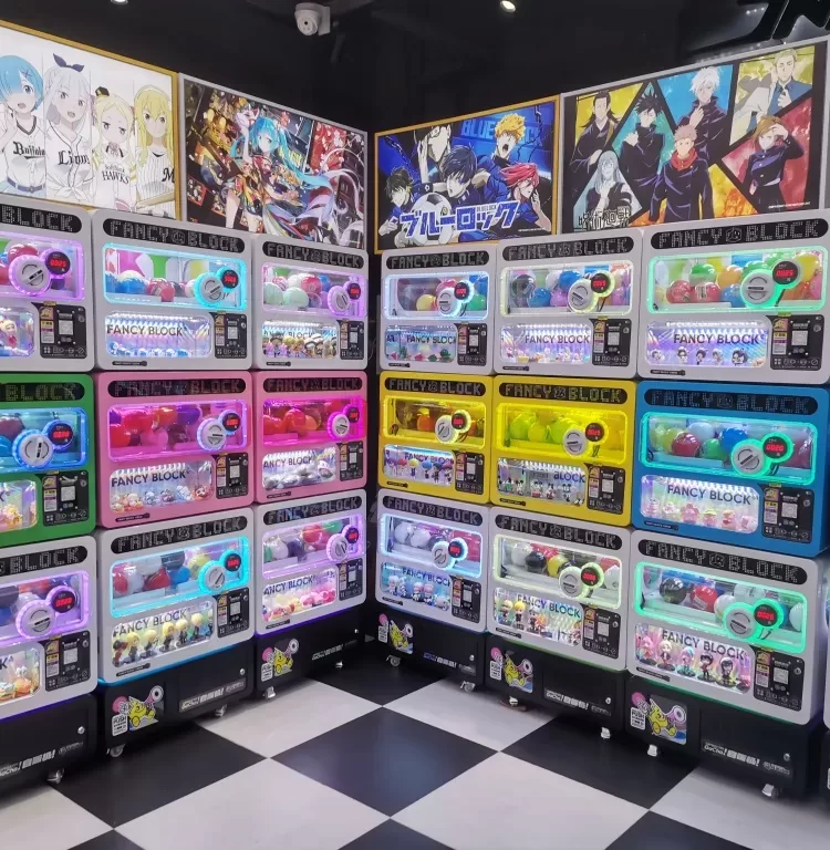 Smart Gashapon Vending Machine | QR Payment Custom Logo Commercial Equipment for Retail