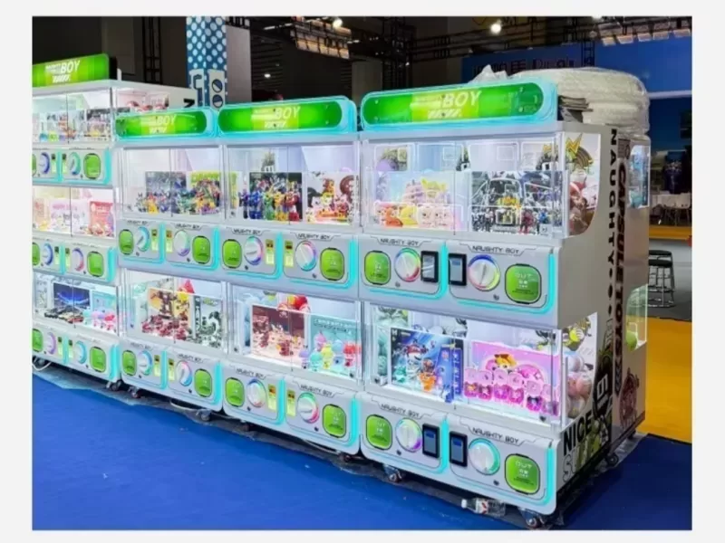 double capsule vending machine