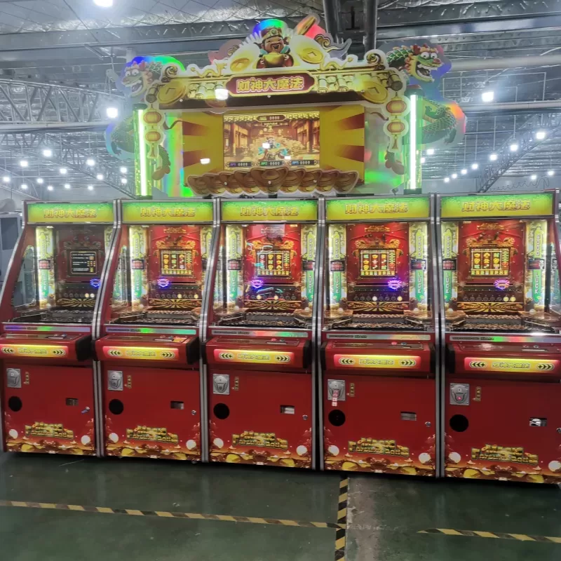 coin operated pusher machine for mall