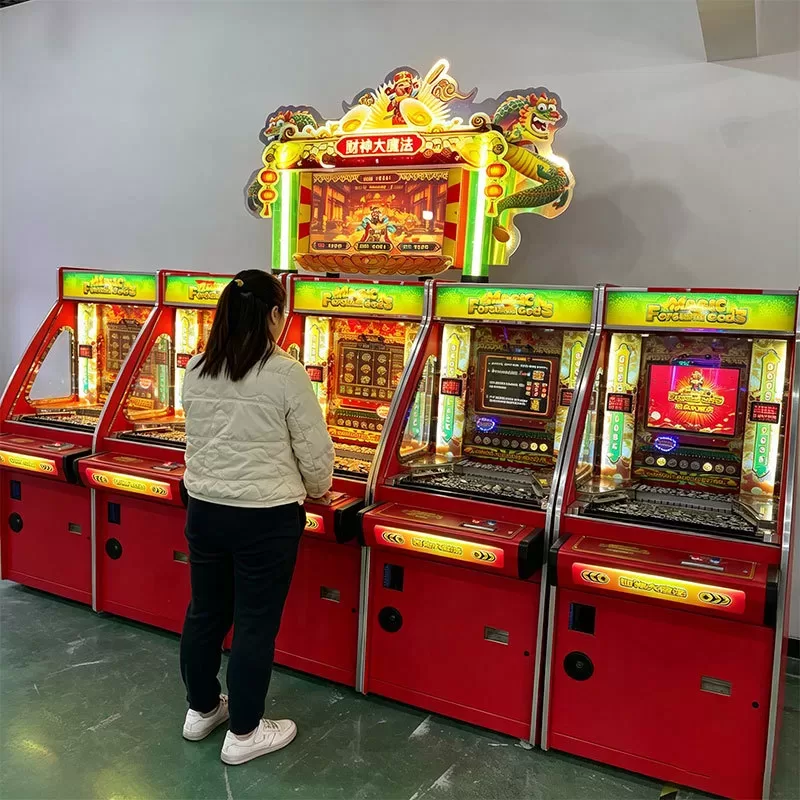amusement arcade coin pusher machine