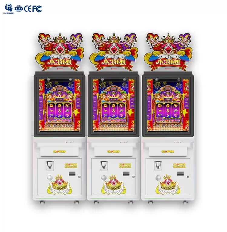 Clowns Fantasia Coin Pusher Claw Crane Machine | Commercial Arcade Doll Machine