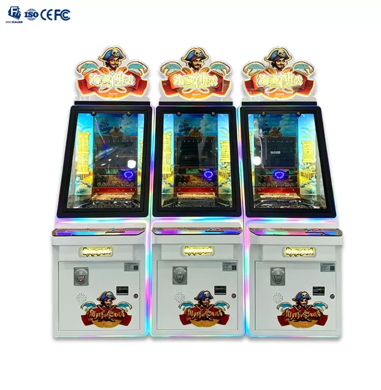 Mythic Seas Coin Pusher Claw Crane | Arcade Game Factory Supply