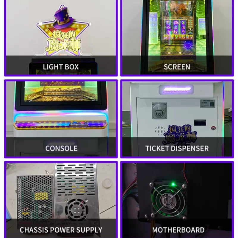 coin pusher for game hall