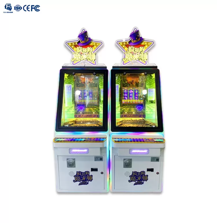 Mad Magiciane Commercial Coin Pusher Machine | Arcade Game Manufacturer