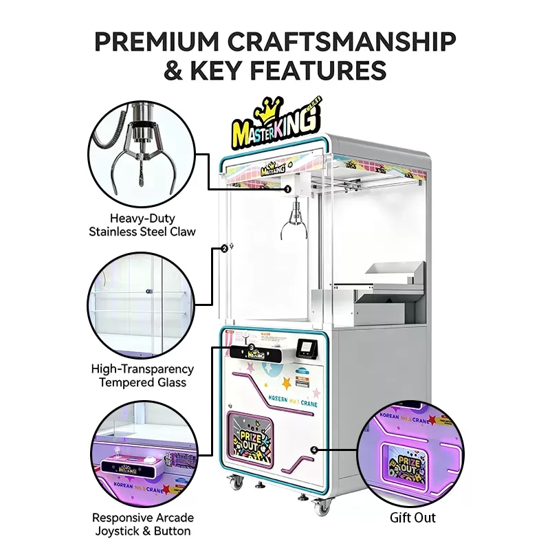 plush toy crane game machine