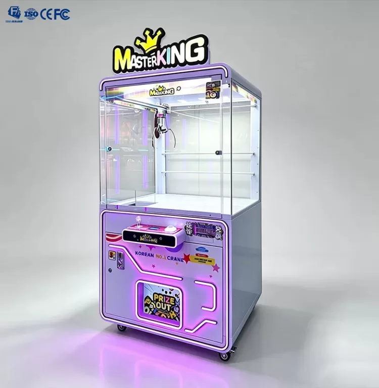 Commercial Plush Toy Claw Machine CE Certified Coin Operated Crane Game Manufacturer