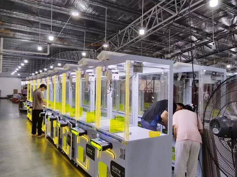 plush toy claw machine manufacturer