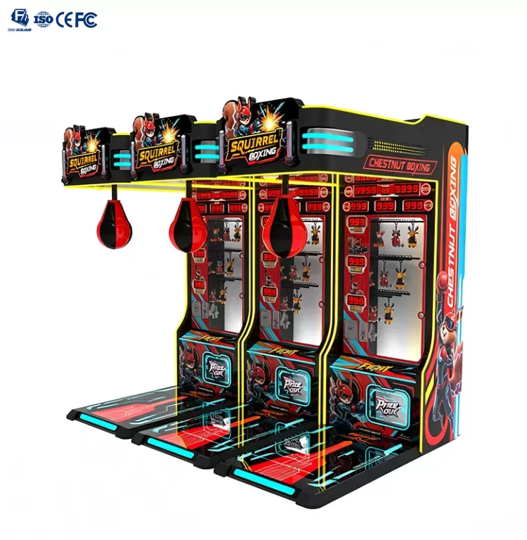 Arcade Boxing Punch Strength Tester | Coin Operated Boxing Machine Source Manufacturer