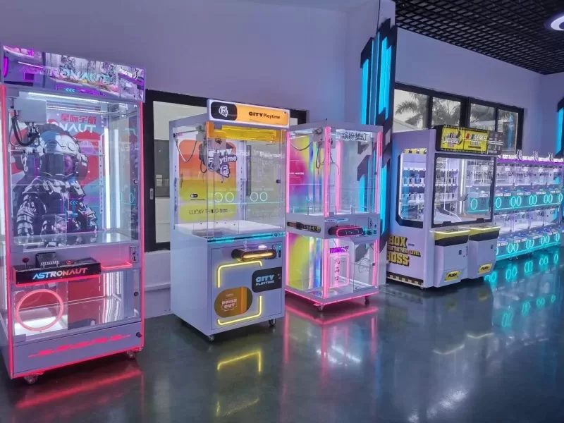 commercial plush claw machine
