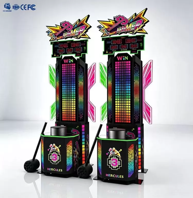 Hammer King Power Challenge Strength Tester | Coin Arcade Machine Manufacturer