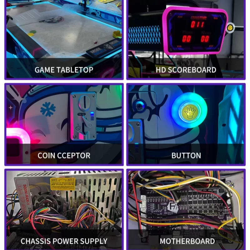 2 player air hockey