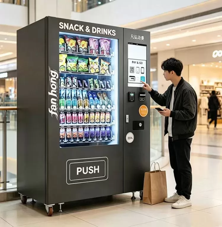 Is Unmanned Vending Machine a Good Business Opportunity? FanHong Animation Scene Risk & Reward Breakdown