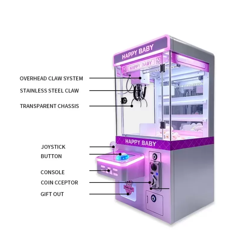 coin operated claw machine