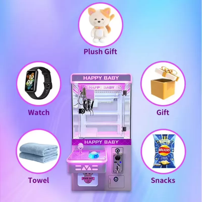 factory claw crane vending machine