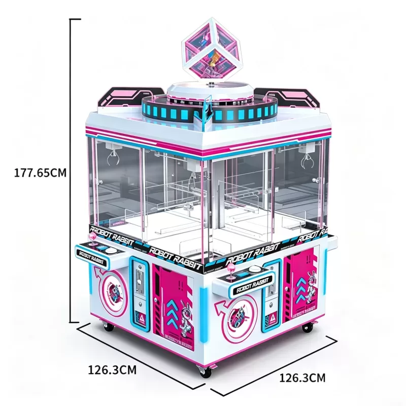 4 player island claw machine